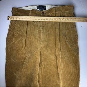 Polo Ralph Lauren Jumbo Cord Vintage 90s Corduroy Andrew Pants Tan Men 33x30